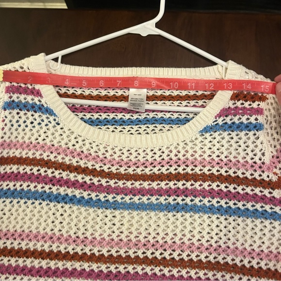 L Space On The Horizon Sweater in Sea Island Stripe Size Medium - Picture 13 of 14